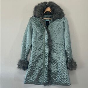 Striking Montana Co Vintage Inspired Women’s S Dress Coat Glamours Mountain Chic